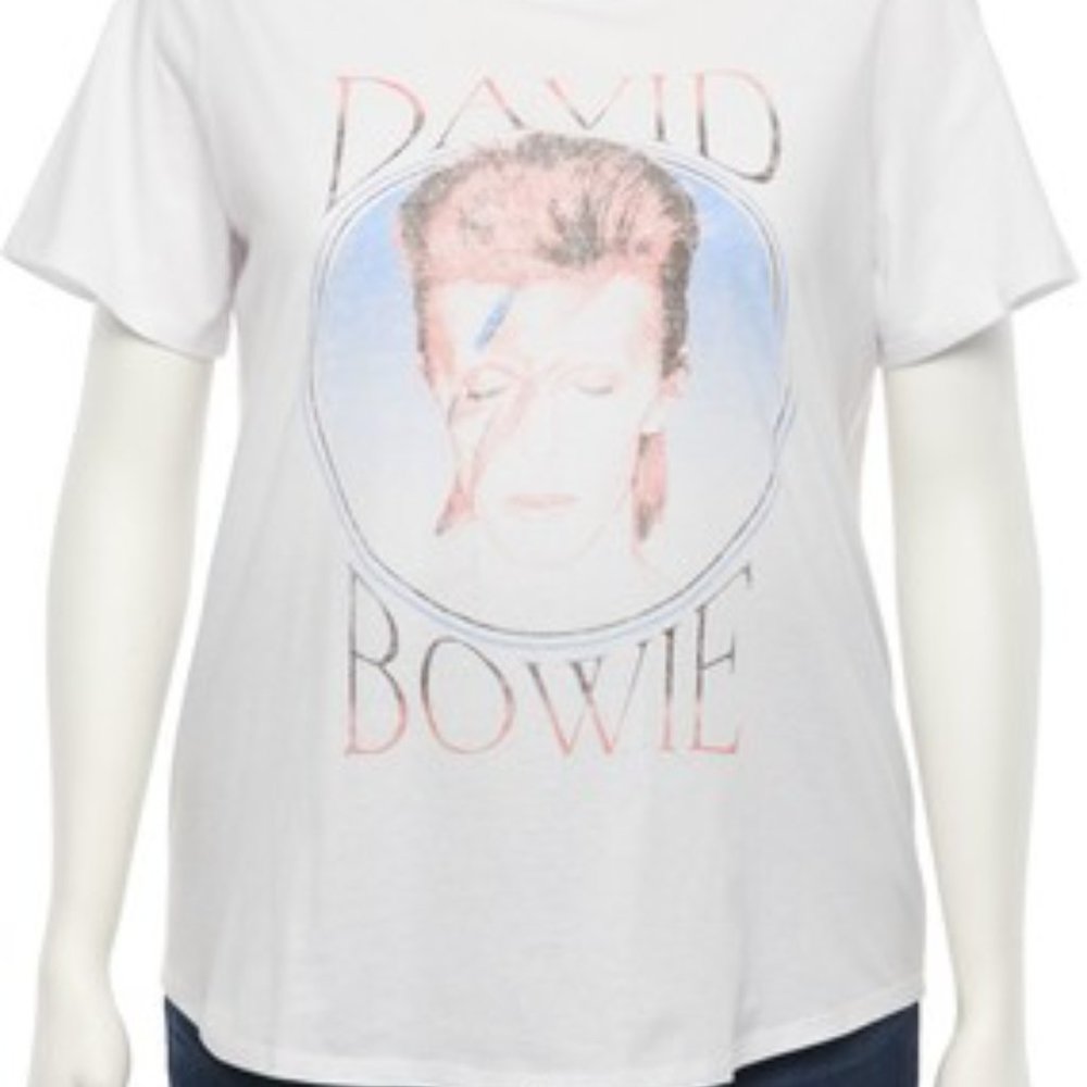 EVRI Women's TEE 3x DAVID BOWIE Aladdin Sane NEW - With Tags!